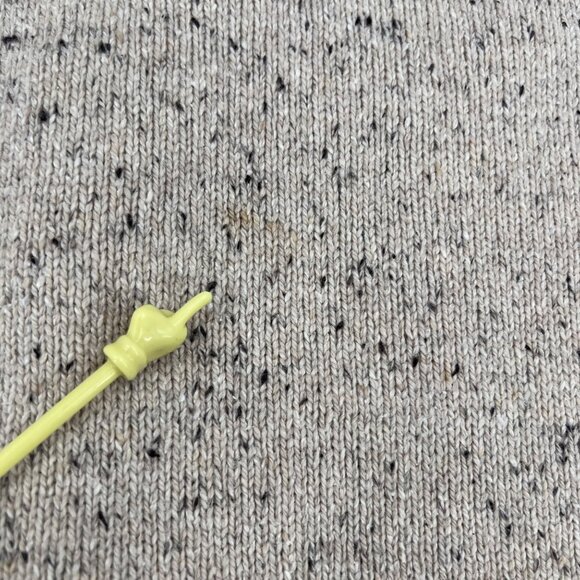 Vintage Teddi Womens Embroidered Knit Vest With Nature Scene Zip Front Large - Picture 7 of 8